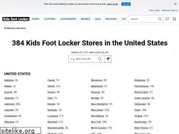 Sites similar to stores.kidsfootlocker.com