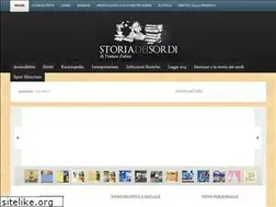 Sites similar to storiadeisordi.it