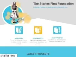 Sites similar to storiesfirst.org