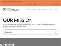 Sites similar to storiesinscience.org