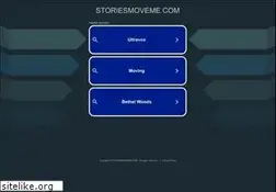Sites similar to storiesmoveme.com