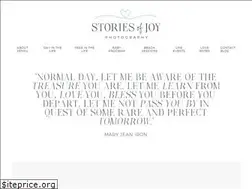 Sites similar to storiesofjoyphotography.com