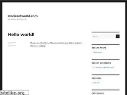 Sites similar to storiesofworld.com