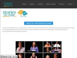 Sites similar to storiesonstage.org