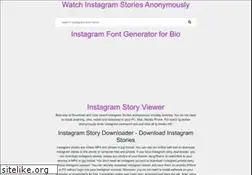 Sites similar to storieswatch.com