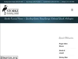 Sites similar to storkefuneralhome.com
