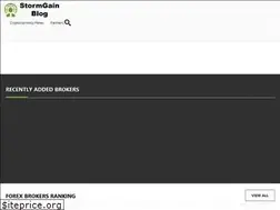 Sites similar to stormgainblog.com