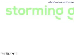 Sites similar to storminggravity.com