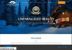 Sites similar to stormmountainlodge.com