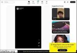 Sites similar to story.snapchat.com