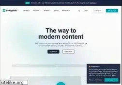 Sites similar to storyblok.com