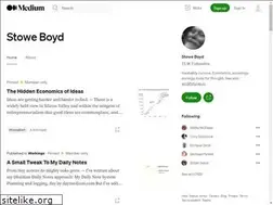 Sites similar to stoweboyd.com