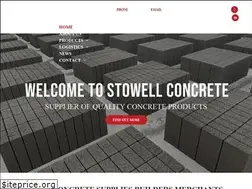 Sites similar to stowellconcrete.co.uk
