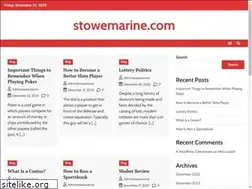 Sites similar to stowemarine.com