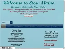 Sites similar to stowmaine.us