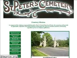 Sites similar to stp-cemetery.org