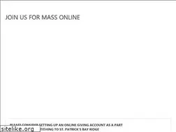 Sites similar to stpatrickbayridge.org