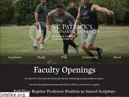Sites similar to stpatricksseminary.org