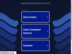Sites similar to stpaulamezionchurch.com