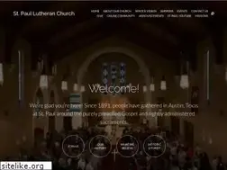Sites similar to stpaulaustin.org