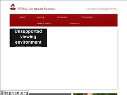Sites similar to stpaulba.sa.edu.au