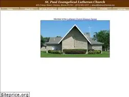 Sites similar to stpaulchenoa.org