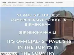 Sites similar to stpaulgl.bham.sch.uk