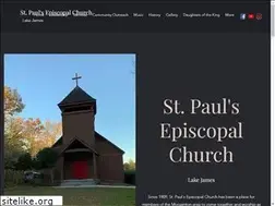 Sites similar to stpaullakejames.org