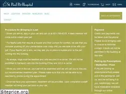 Sites similar to stpaulpet.com