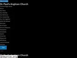 Sites similar to stpauls-anglicanchurch.org