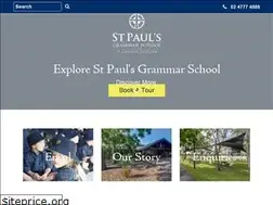 Sites similar to stpauls.nsw.edu.au