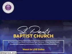Sites similar to stpaulsbaptist.org