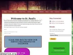 Sites similar to stpaulsbenicia.org