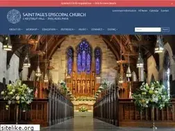 Sites similar to stpaulschestnuthill.org