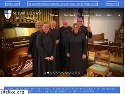 Sites similar to stpaulschurchnantucket.org