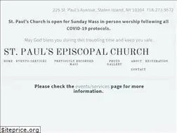 Sites similar to stpaulschurchsi.org