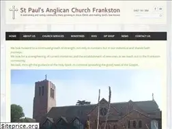 Sites similar to stpaulsfrankston.com.au