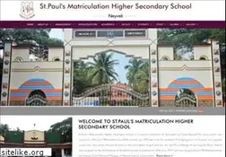 Sites similar to stpaulsneyveli.org