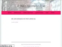Sites similar to stpaulssykesville.org