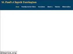 Sites similar to stpaulstorrington.com