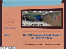 Sites similar to stpaultaylorcdc.com