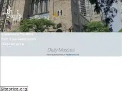 Sites similar to stpaultheapostle.org