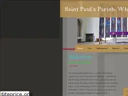 Sites similar to stpaulwhiteinch.org