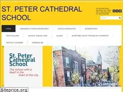 Sites similar to stpetercathedralschool.org