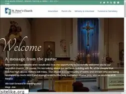 Sites similar to stpetercatholicchurch.org