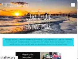 Sites similar to stpeterfmb.com