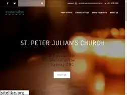 Sites similar to stpeterjuliansydney.com