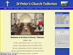 Sites similar to stpeters-tollerton.org.uk