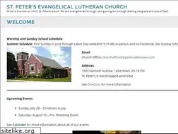 Sites similar to stpetersallentown.com
