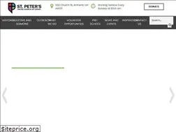 Sites similar to stpetersamherst.org